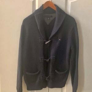 Men’s Tommy Hilfiger 100% Lambswool Cardigan Sz. M